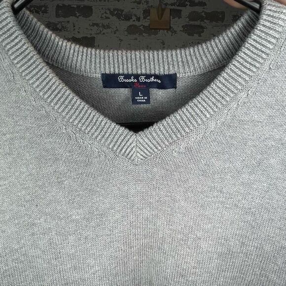 Brooks brother | women gray sweater fleece 100% cotton - Picture 2 of 9